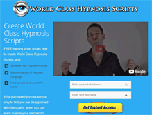 Tablet Screenshot of deephypnosisscripts.com